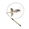Interactive Feather Bird Teaser Wand Cat Toy 10