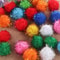 50 Piece Sparkle Pom Pom Cat Toy Balls Set 2