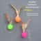 Interactive Elastic Ball Cat Toy With Feather 2