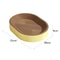 Oval Cardboard Cat Scratcher Bed 4
