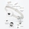 AirTag Compatible Reflective Cat Collar With Bell And Secure Holder 2