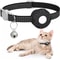 AirTag Compatible Reflective Cat Collar With Bell And Secure Holder 9