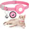 AirTag Compatible Reflective Cat Collar With Bell And Secure Holder 13