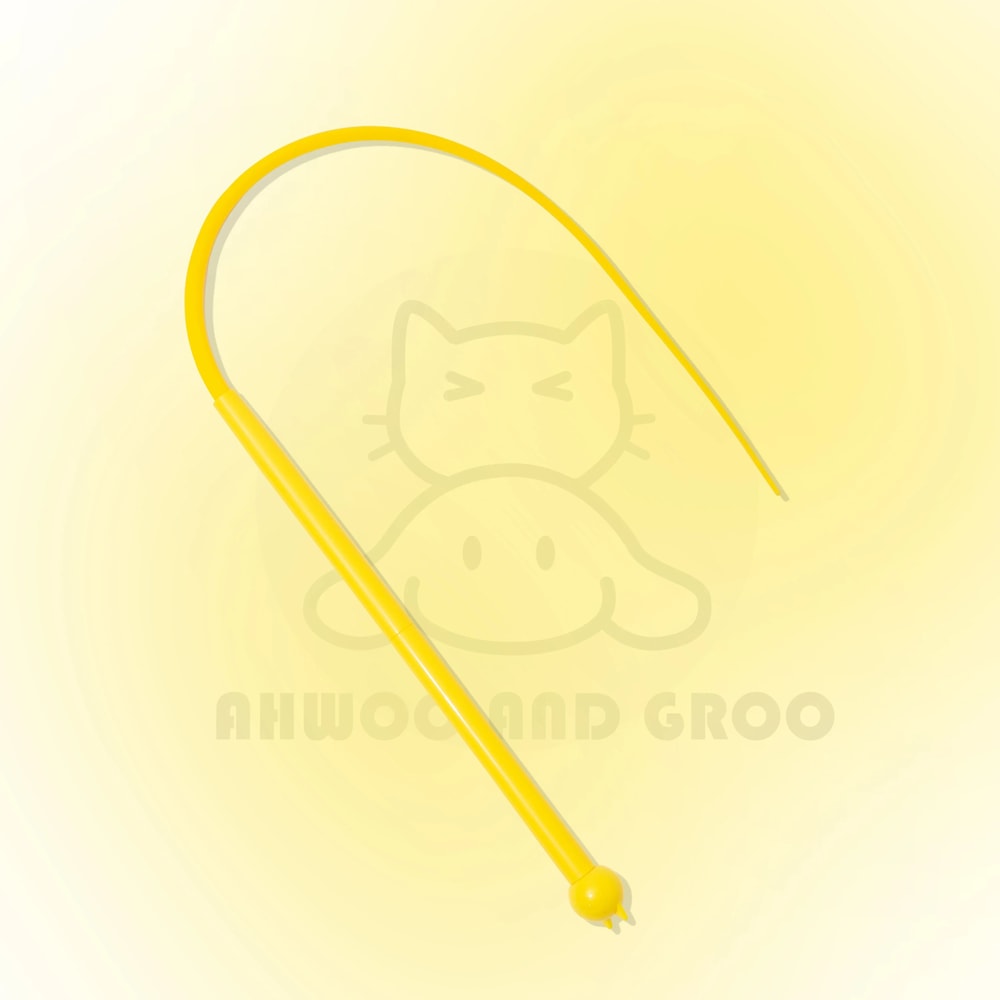 Interactive Mouse Tail Cat Teaser Wand Toy With Bell 7