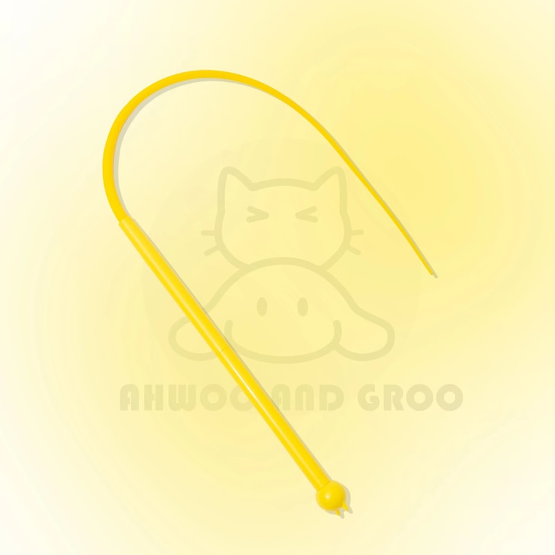 Interactive Mouse Tail Cat Teaser Wand Toy With Bell 7