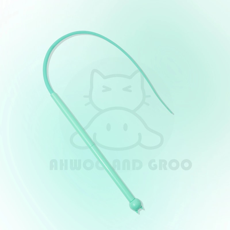 Interactive Mouse Tail Cat Teaser Wand Toy With Bell 8