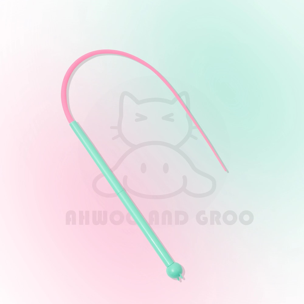 Interactive Mouse Tail Cat Teaser Wand Toy With Bell 11