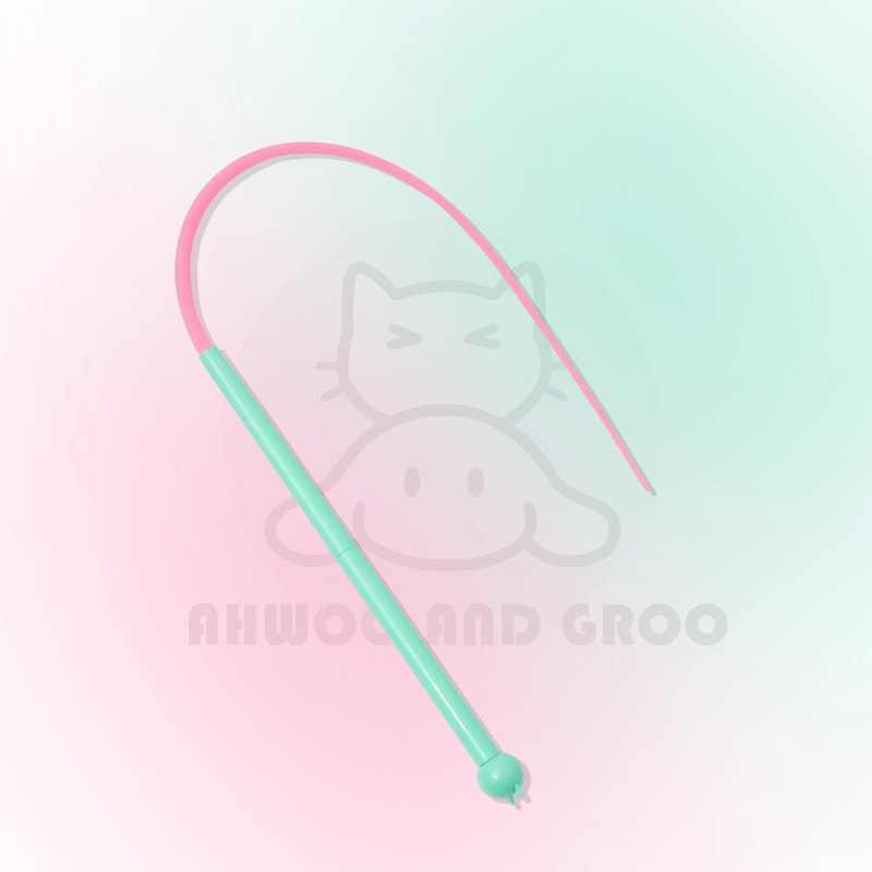 Interactive Mouse Tail Cat Teaser Wand Toy With Bell 11