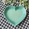 Heart Shaped Ceramic Cat Bowl Anti Vomiting Pet Feeding Dish 8