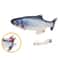 Portable USB Rechargeable Flopping Fish Interactive Pet Toy 2