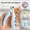 LED Pet Nail Clipper And Electric Nail Grinder Set 0