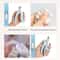 LED Pet Nail Clipper And Electric Nail Grinder Set 2