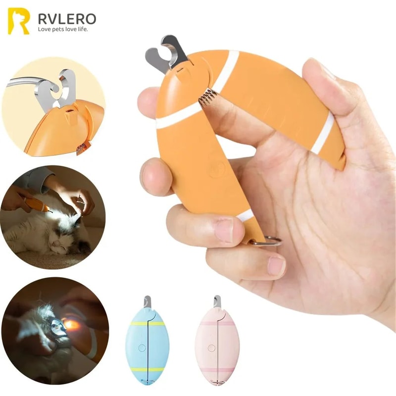 LED Pet Nail Clipper And Electric Nail Grinder Set 6