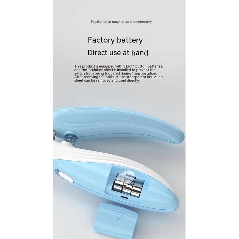LED Pet Nail Clipper And Electric Nail Grinder Set 10