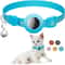 Reflective Airtag Compatible Cat Collar With Safety Buckle 13