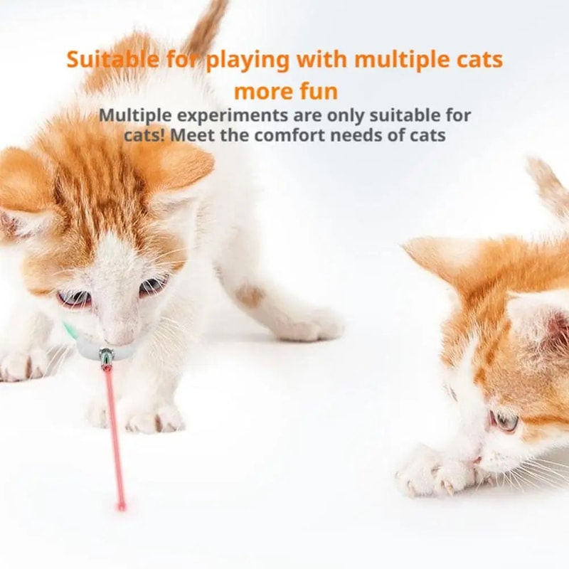 Smart Rechargeable Laser Cat Collar Interactive Pet Toy 10