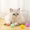 Soft Pom Pom Ball Interactive Cat Toy Set 3