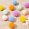 Soft Pom Pom Ball Interactive Cat Toy Set 6