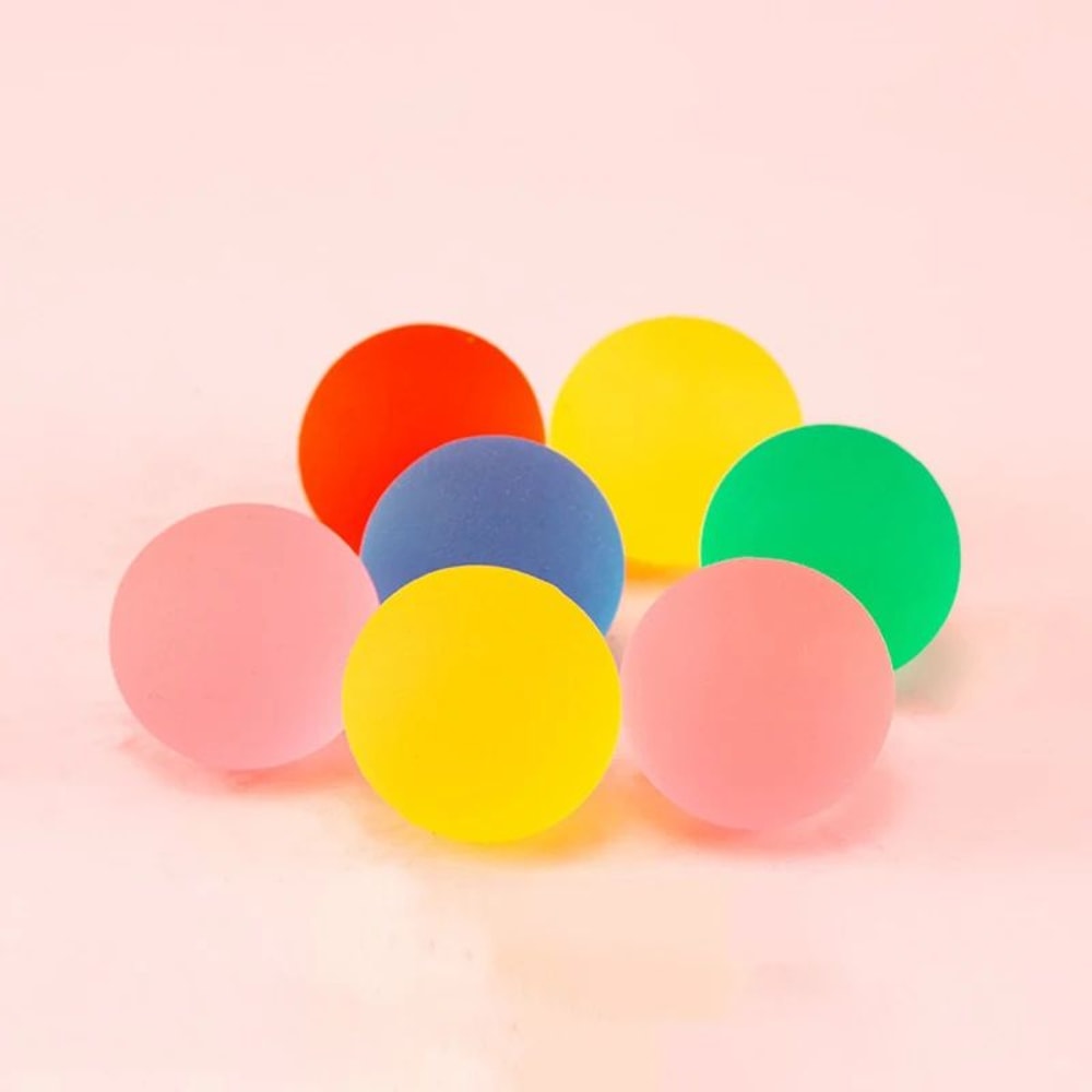 Assorted Elastic Bouncing Balls Interactive Pet Toy Pack 3