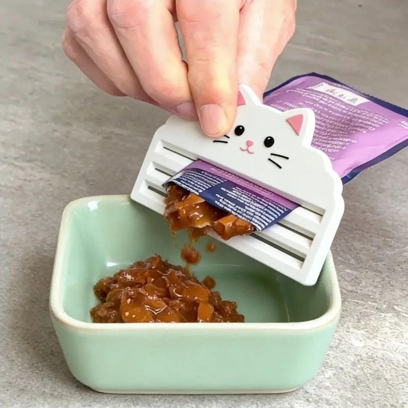 Cat Food Squeezer Tube Roller Waste Saver Tool 2