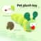 Catnip Caterpillar Plush Cat Toy For Teeth Cleaning 2
