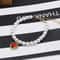 Pearl Style Adjustable Cat Collar With Bell Necklace 11