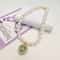 Pearl Style Adjustable Cat Collar With Bell Necklace 15