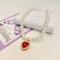 Pearl Style Adjustable Cat Collar With Bell Necklace 16