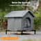 Waterproof Outdoor Cat Shelter Foldable Insulated Pet House 3