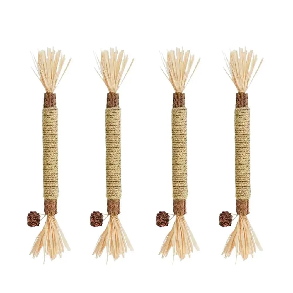 Cat Mint Teeth Cleaning Chew Stick Interactive Toy 1