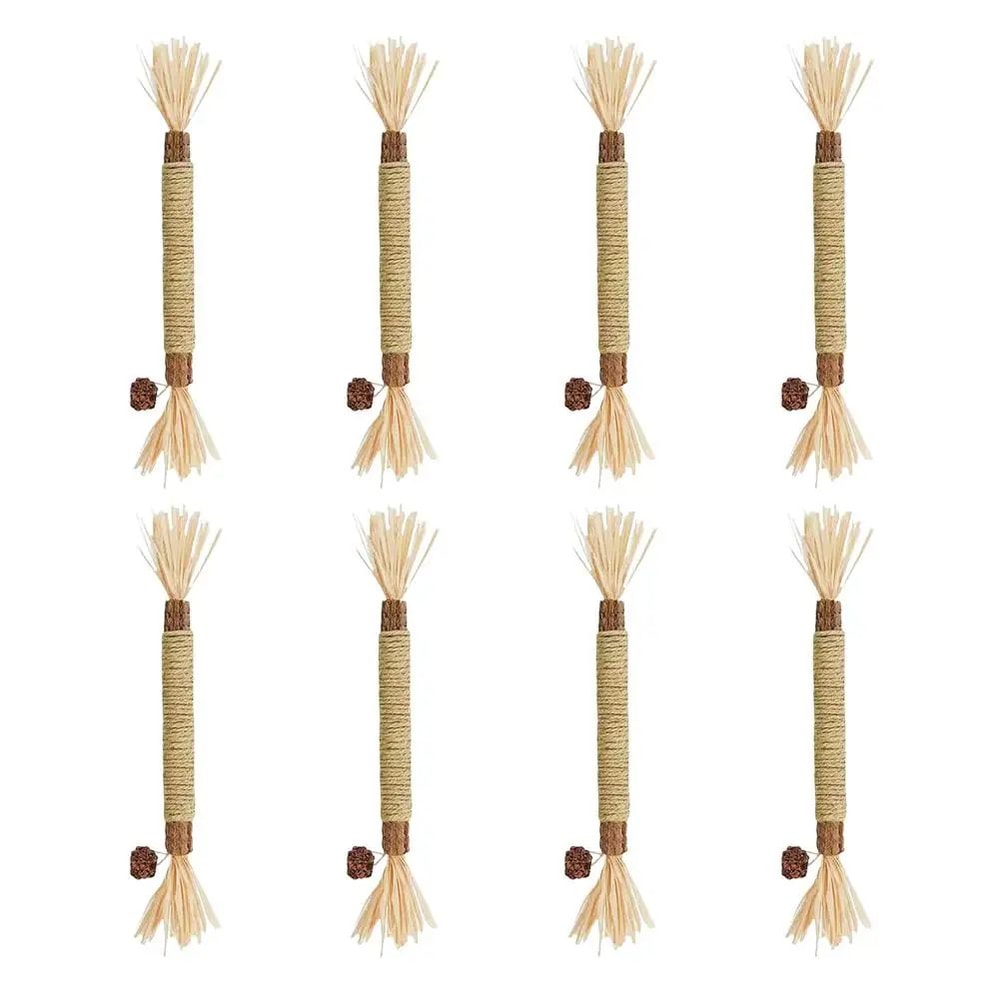 Cat Mint Teeth Cleaning Chew Stick Interactive Toy 11