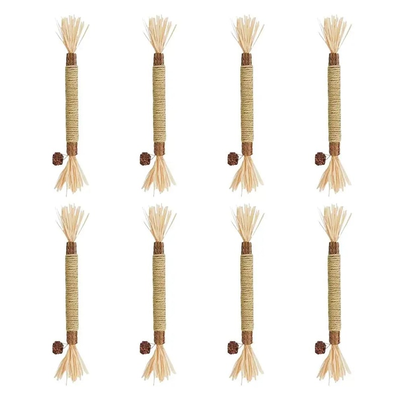 Cat Mint Teeth Cleaning Chew Stick Interactive Toy 11