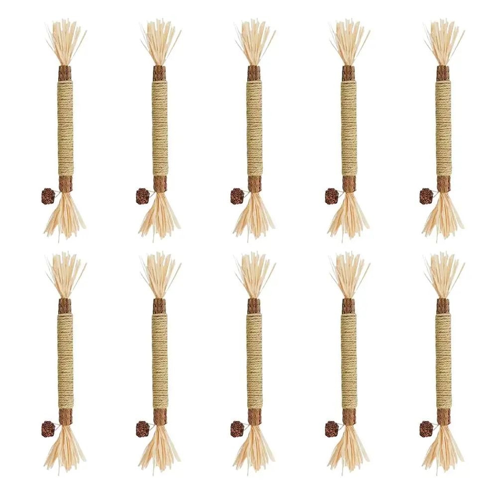 Cat Mint Teeth Cleaning Chew Stick Interactive Toy 12