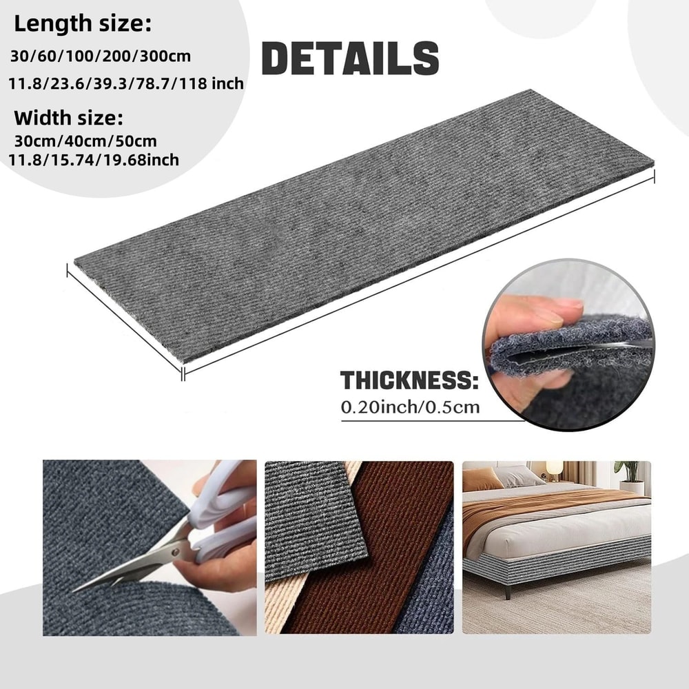 Self Adhesive Cat Scratcher Furniture Protector Mat 5
