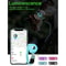 Glow Breakaway AirTag Pet Collar With Moon Charm 2