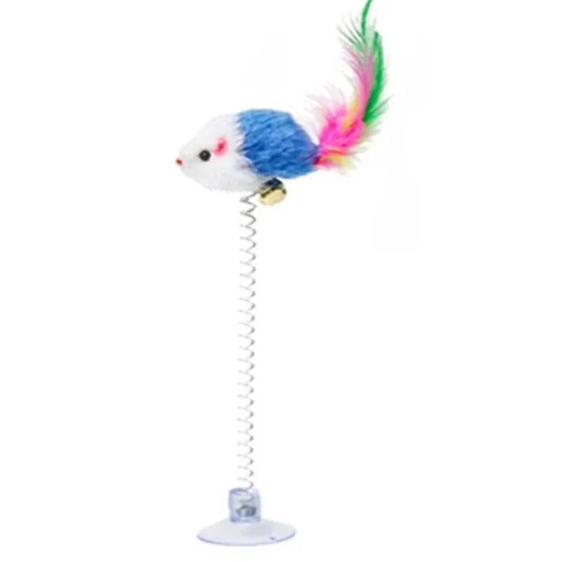 Interactive Suction Cup Spring Cat Toy 2