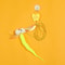Interactive Hanging Feather Cat Teaser Toy 10
