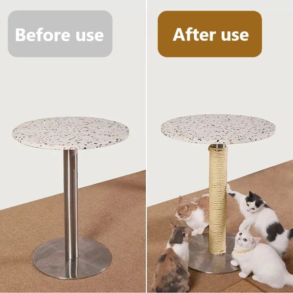 Natural Sisal Rope Cat Scratching Replacement Roll 2