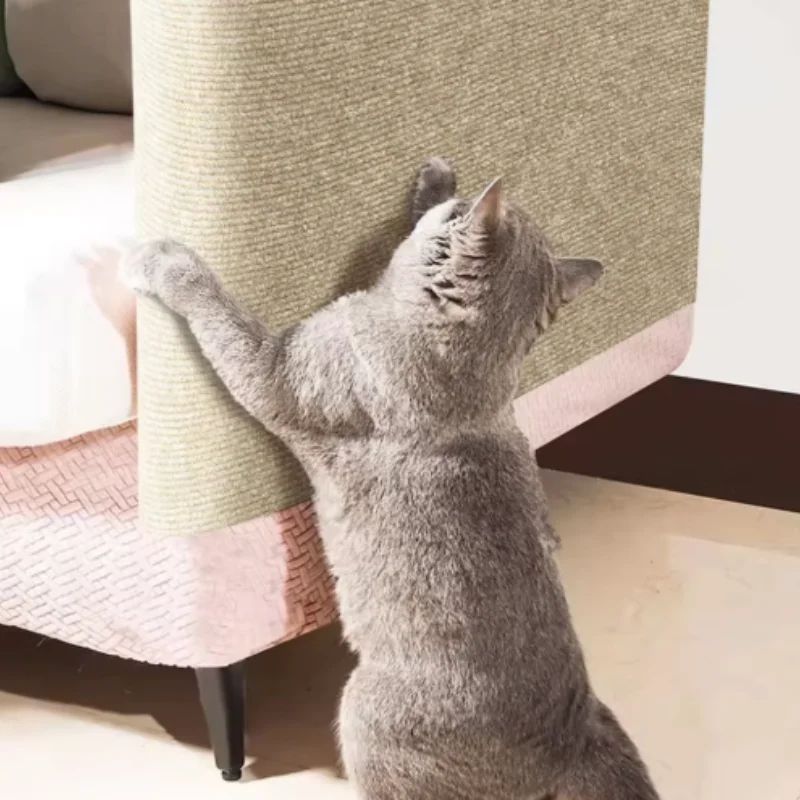 DIY Self Adhesive Cat Scratching Mat Protector 1