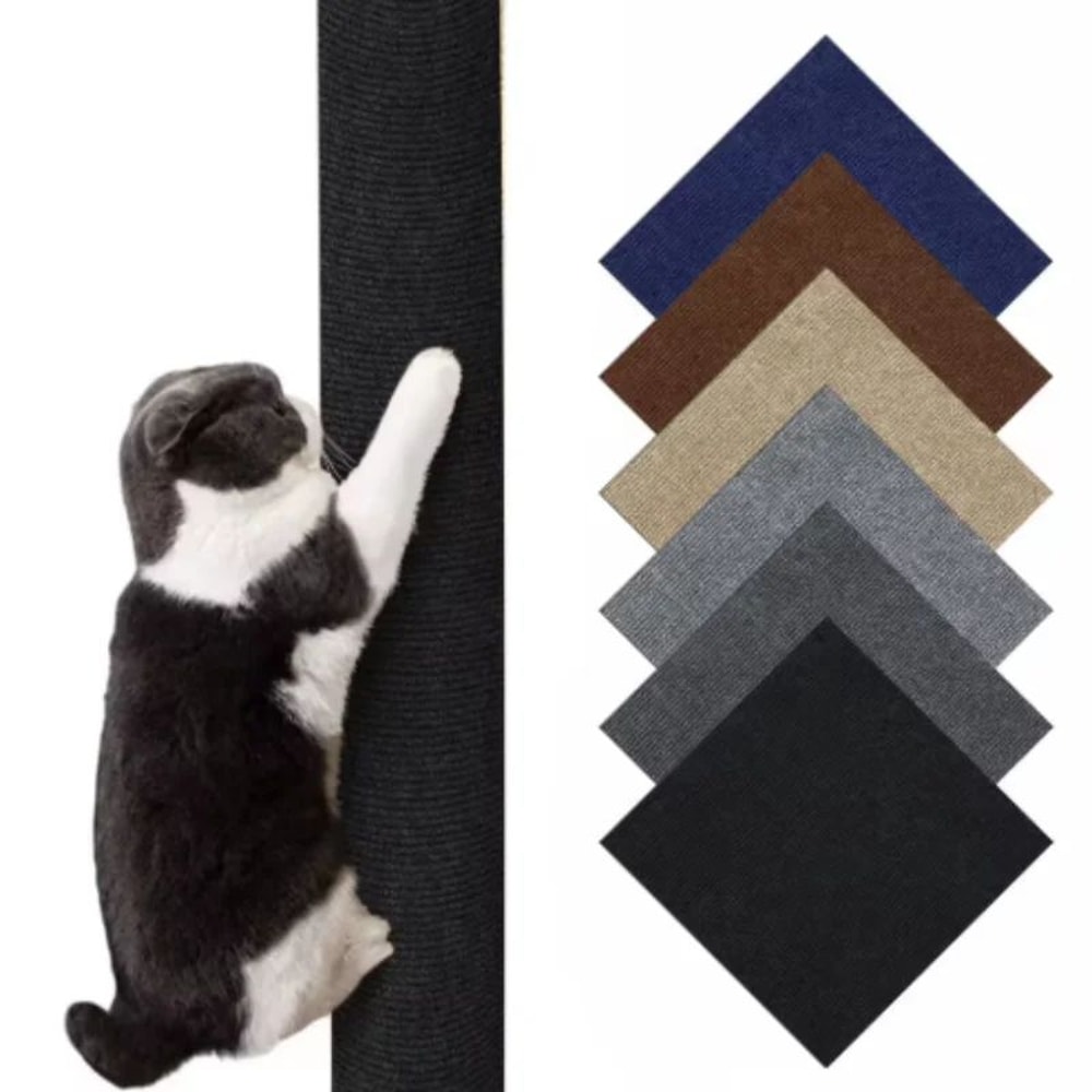 DIY Self Adhesive Cat Scratching Mat Protector 2