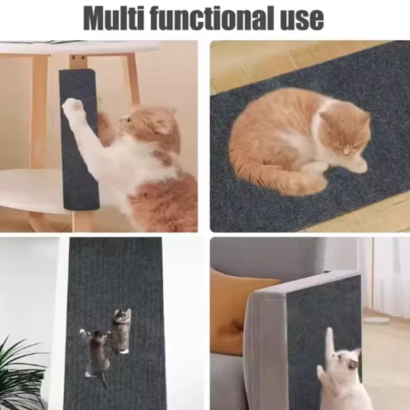 DIY Self Adhesive Cat Scratching Mat Protector 8