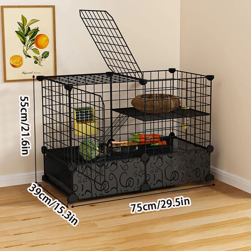 Large Indoor Cat Cage Villa With Climbing Frame 11