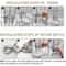 Hanging Automatic Pet Feeder And Water Dispenser Set 5