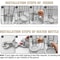 Hanging Automatic Pet Feeder And Water Dispenser Set 5