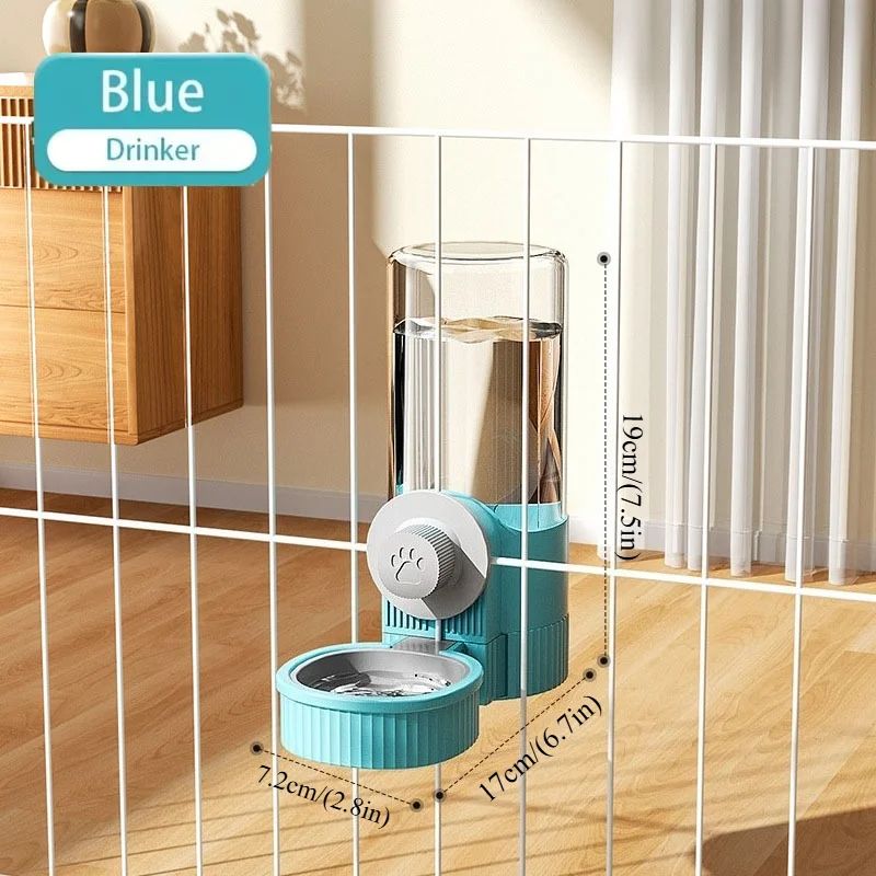 Hanging Automatic Pet Feeder And Water Dispenser Set 9