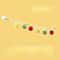 Interactive Hanging Felt Cat Teaser Toy With Bell 3