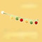 Interactive Hanging Felt Cat Teaser Toy With Bell 3