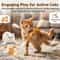 Catnip Cotton Swab Kitty Kicker Toy 1