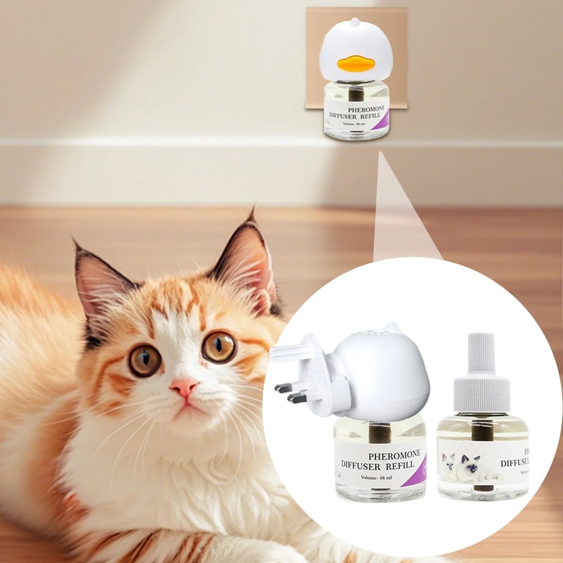 48ml Natural Calming Pheromone Diffuser For Cats And Dogs 4