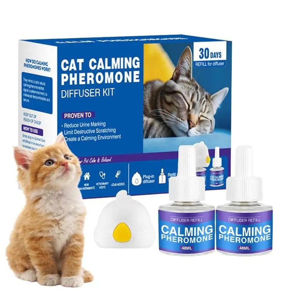 60 Day Cat Calming Pheromone Diffuser Refill 3